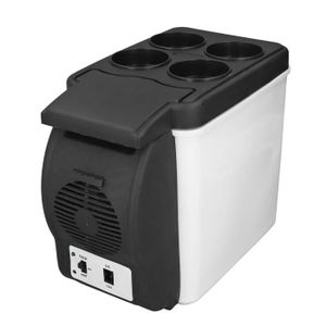 Réfrigérateur Mobile, 4L Mini Boissons Réfrigérateur De Voiture, Réfrigérateur-Radiateur