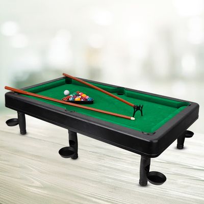 MISOYER Mini Billard Portable En Bois 35 Cm – Table De Jeu Éducative Pour Enfants Et Adultes – Activité Famille Et Voyage