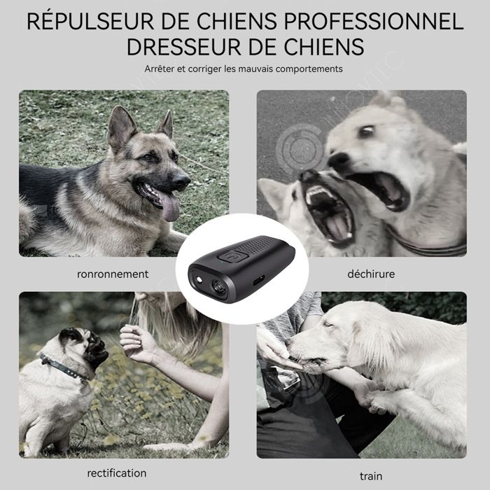 Anti aboiement chien 40khz mini répulsif à ultrasons pour chiens facile — free download