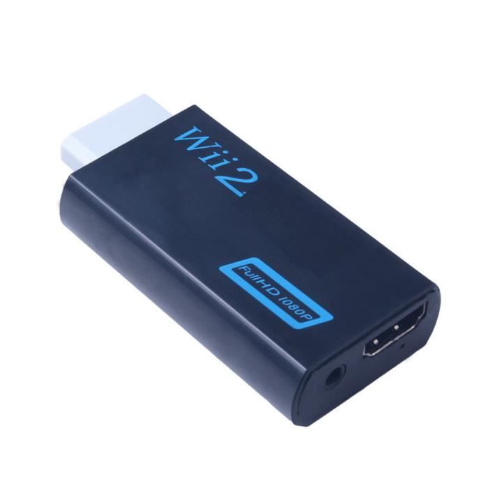 Convertisseur Wii vers HDMI HD 1080P, adaptateur compatible WII