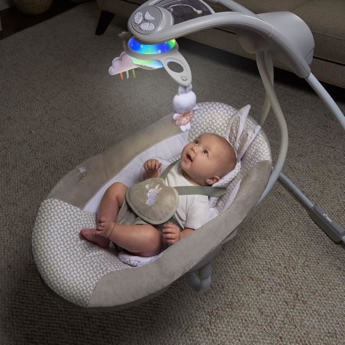 Balancelle bébé électrique intelligent compatible avec Bluetooth - Produits pour  bébés modernes et high-tech