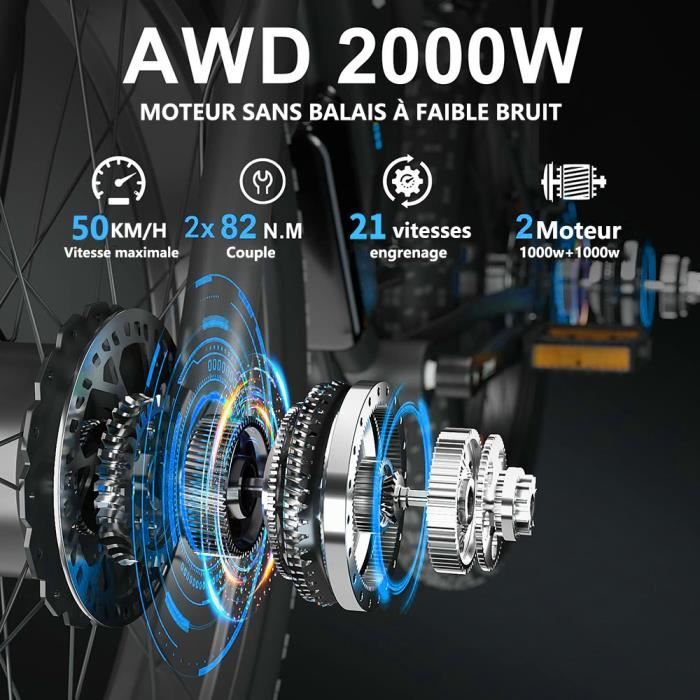 Kit vélo électrique clearance 2000w