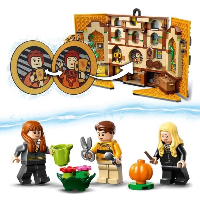 LEGO® Harry Potter 76412 Le Blason de la Maison Poufsouffle - Jouet avec  Figurines et Déco Château Poudlard - Cdiscount Jeux - Jouets