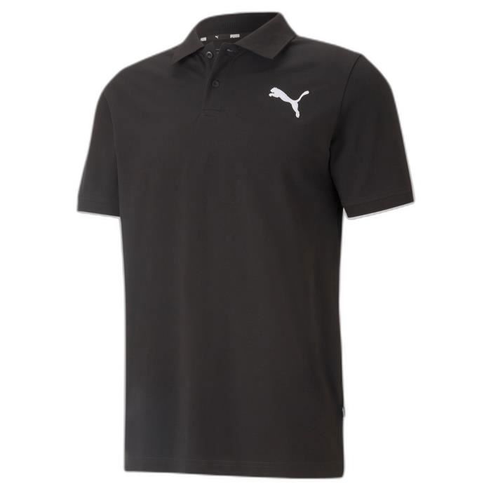 Polo pique Puma ESS noir XL
