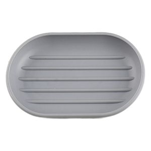 Set 3 accessoires salle de bain gris anthracite - LARA