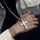 Pendentif croix argent