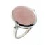 Bague Argent Quartz Rose Achat Vente Bague Anneau Bague