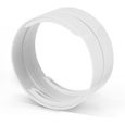 Tuyau Évacuation Climatiseur Mobile - 150 mm - Polypropylène Épais - Bague Acier Intégrée