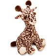 Peluche - HISTOIRE D'OURS - Lisi la girafe - Marron - 40x40x60 cm - Pour enfant-0