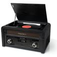 Platine Vinyles Muse - MT115W - Lecteur CD/MP3, Radio FM, Bluetooth, USB - Noir-0