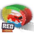 Camion lumineux RED LE POMPIER pour circuit Lightning Speedy et 30 rails luminescents-0