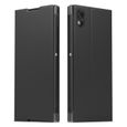 Sony Coque Style cover Stand pour Xperia XA1 Noir-0