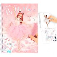 Album coloriage et création TOP Model modèle Create your Ballerina (Ballet)