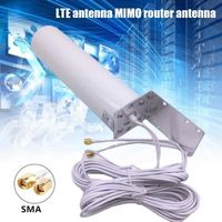 Tianyi-Antenne de routeur double SMA mâle 3G 4G LTE support fixe extérieur antenne amplificateur de signal mural