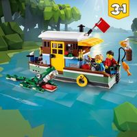 LEGO Creator - La péniche au bord du fleuve - 31093 - Jeu de construction