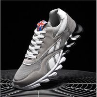 Chaussures de course respirantes pour hommes - ECELEN - Printemps Nouveau Blade Sneakers - Gris