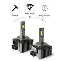 Ampoule Xenon D1S 6000k au Remplacer Kit pour Lampe Xénon de Voiture (2 Lampes)