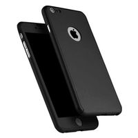 Coque iPhone XR Protection Intégrale 360 + Film Verre Trempé Ecran Etui Antichoc Noir