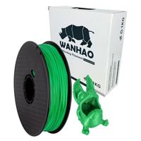 Filament PLA Premium Wanhao Vert Saint Patrick 1kg 1.75mm pour imprimante 3D