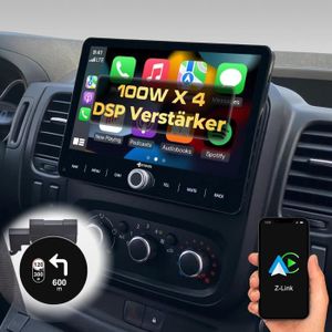 AUTORADIO Android Autoradio GPS pour Renault Trafic Opel Viv