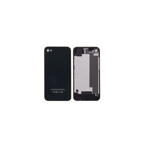 Accessoire - pièce PDA Cache Batterie Vitre Arrière Noir pour Apple iPhone 4S
