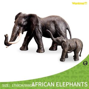 FIGURINE - PERSONNAGE Éléphant d'Afrique - Figurines de Collection d'ani