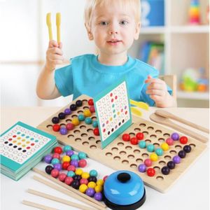 Jeux Montessori, Jeu Educatif Montessori 3 ans, Jeu de Perles éducatif, Montessori Board, Petite