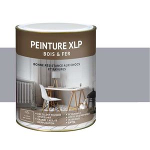 PEINTURE - VERNIS Peinture intérieure - XLP - Bois et fer satin gris