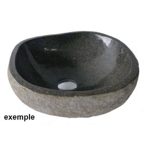 LAVABO - VASQUE vasque lavabo en pierre 50cm, choix sur photos env