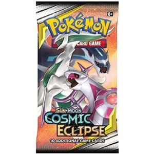 CARTE A COLLECTIONNER 1 BOOSTER POKEMON COSMIC ECLIPSE SUN AND MOON ECLI
