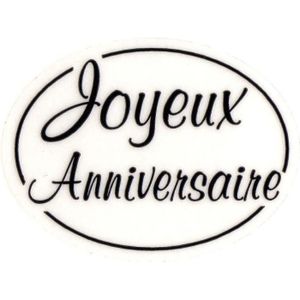 Stickers Anniversaire Cdiscount
