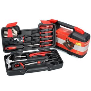 Outils à Main Pour Bricolage,Trousse à Outils MéNagers Avec BoîTe De Rangement éPaissie Ensemble D'Outils,Trousse à Outils Universelle De Qualité SupéRieure Outils à Main Pour Bricolage,Trousse à Outils MéNagers Avec BoîTe De Rangement éPaissie Ensemble D'Outils,Trousse à Outils Universelle De Qualité SupéRieure