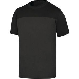 VÊTEMENT DE PROTECTION Tee-shirt 100% coton GENOA2 gris-noir TXL - DELTA PLUS - GENO2GNXG