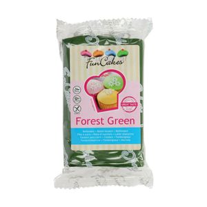 AIDE PÂTISSERIE Pâte à sucre vert forêt 250g - FunCakes  