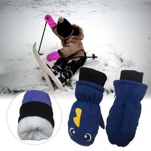 GANT - MITAINE bébé mitaine pour l'hiver 1 paire bébé mitaine pour hiver enfants garons filles extérieur gants sport ski bleu marine SURENHAP