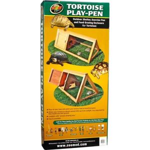 VIVARIUM - TERRARIUM Tortoise play pen enclos tortue 48x41x99 cm - Zoom