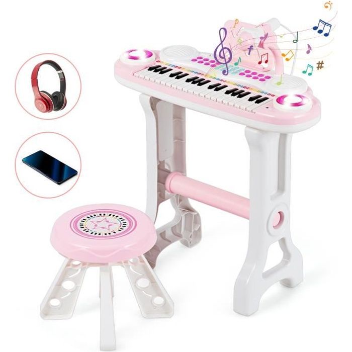 Wewoo - Jeux musicaux pour enfant Clavier d'orgue électronique 37