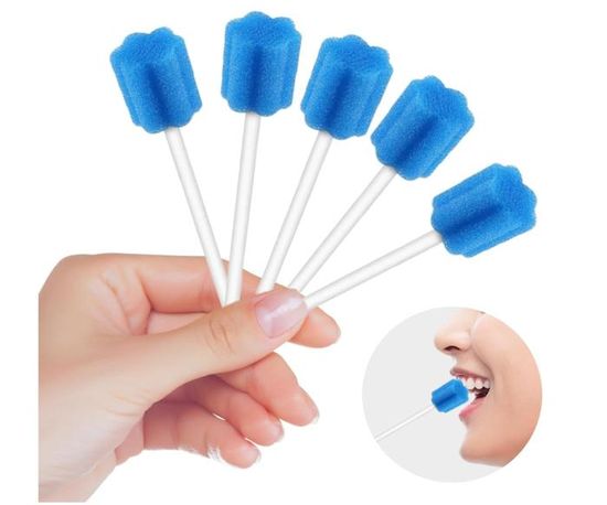 100 Pièces Bâtonnets De Nettoyage En Mousse,Ecouvillon, Embout En Mousse Rectangulaire,pour Nettoyage D'imprimante, Jet D'encre, Appareil Photo