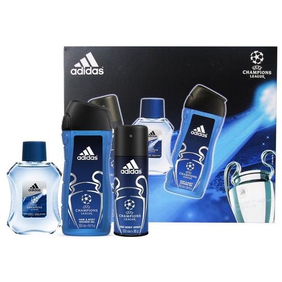 coffret adidas champions league