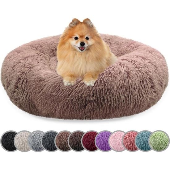 Panier Pour Chien, Coussin Chien Lit Moelleux Apaisant Chat Lavable, Antidérapant Coussin Chien