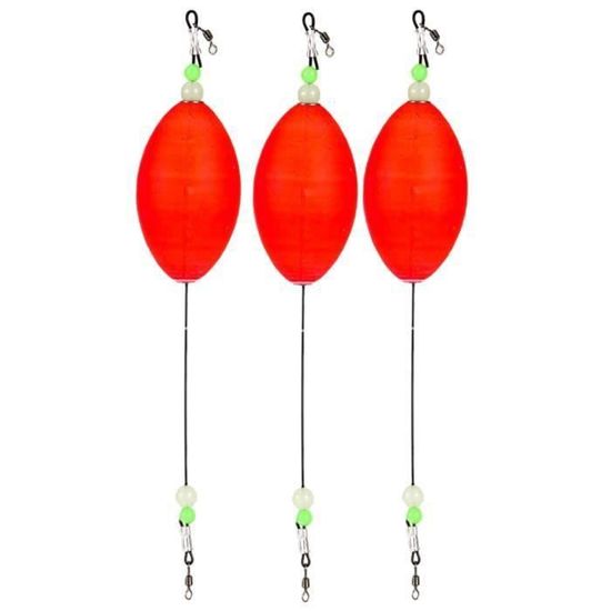 Flotteurs De Pêche électroniques LED - Lot De 3, Sensibles, Changement De Couleur Pour Pêche De Nuit