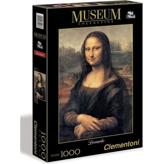 Puzzle La Joconde de Léonard de Vinci - Clementoni - 1000 pièces - Tableaux et peintures