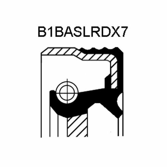 Corteco Bague D’Étanchéité Boîte De Vitesse Manuelle – Compatible Renault Trucks Mascott, Diam. 76/42 Mm, FPM, Staubschutzlippe