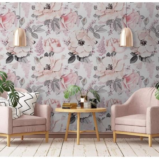 Papier Peint Panoramique 3d Fleurs