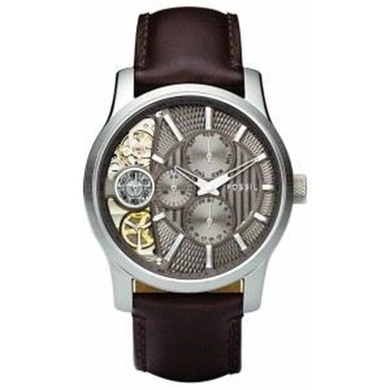 Montre Fossil ME1098 - Twist - Cuir Marron Marron, Chic - Achat/vente montre  - Cdiscount