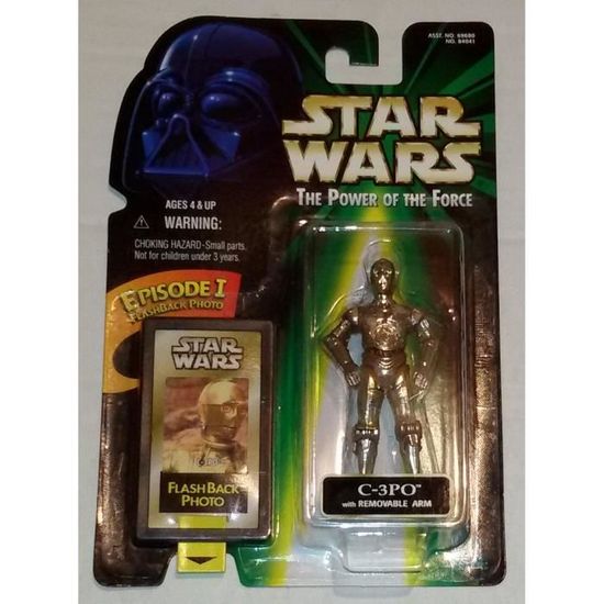 STAR WARS THE POWER OF THE FORCE C-3PO Action Figure - MINT IN BOX