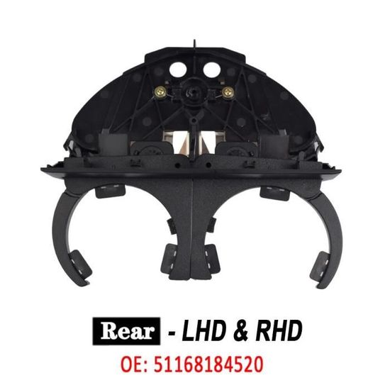 Porte-gobelet Arrière Console Centrale BMW E39 51168184520 - Modèles 1996-2003
