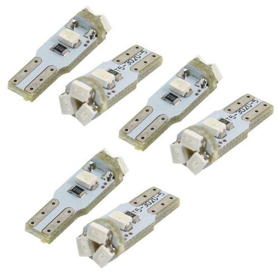 Sourcing Map 9pcs Adaptateurs Connecteur Ampoule LED BA9S Précâblé Pour Voiture Camion