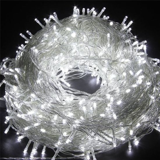 Guirlande Lumineuse LED 30 Mètres - 300 Lumières, Multicolore, étanche IP44 - Pour Noël, Fêtes, Décoration