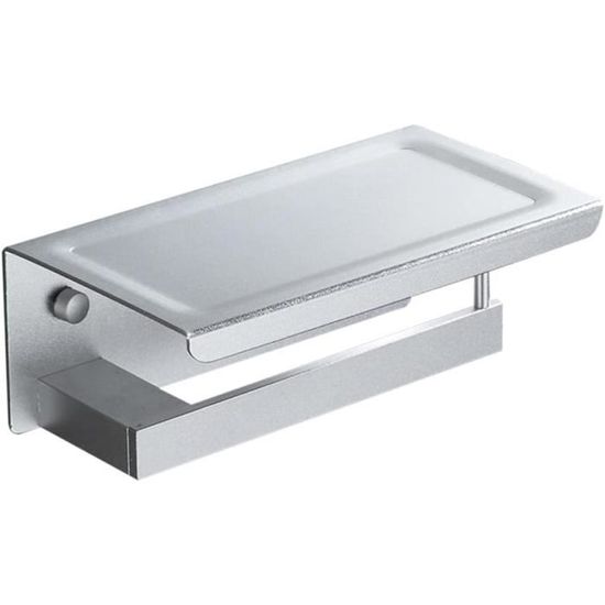 Boîte De Rangement Pour Papier Toilette En Bambou 28L - Couvercle En Bambou - Étanche - Pour 9 à 12 Rouleaux - Gris - 6